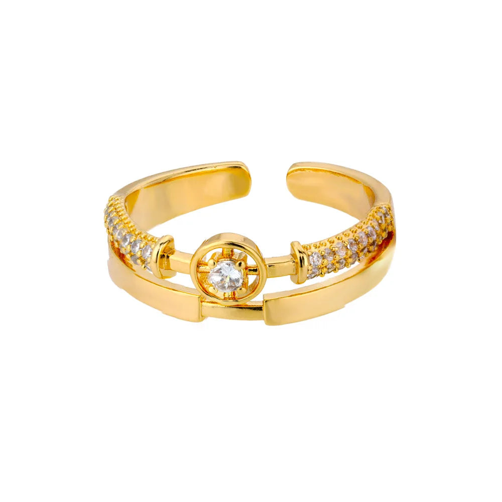 Gold Bloom Ring