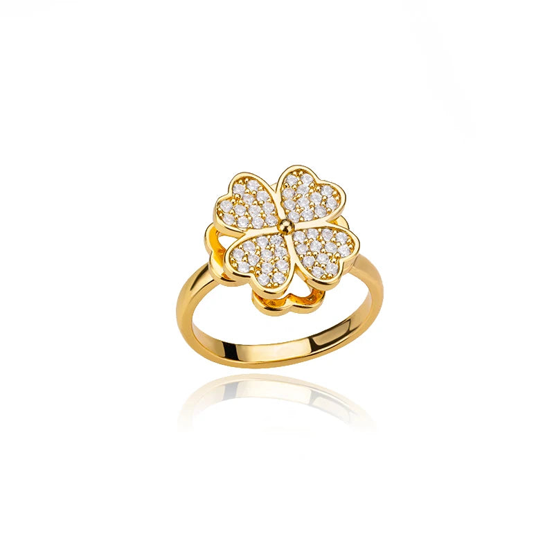 Gold Bloom Ring