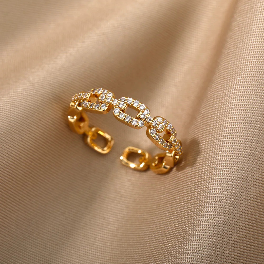 Gold Bloom Ring