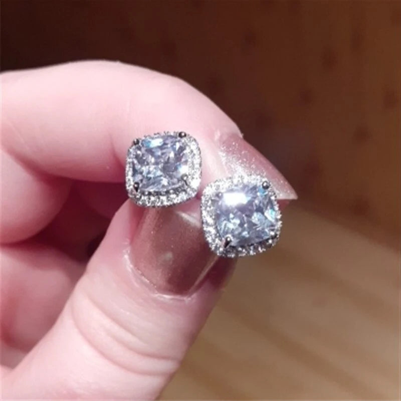 Square CZ Ring