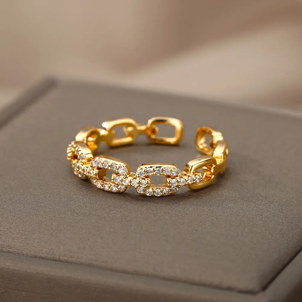 Gold Bloom Ring