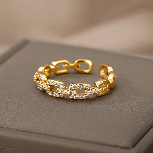 Gold Bloom Ring