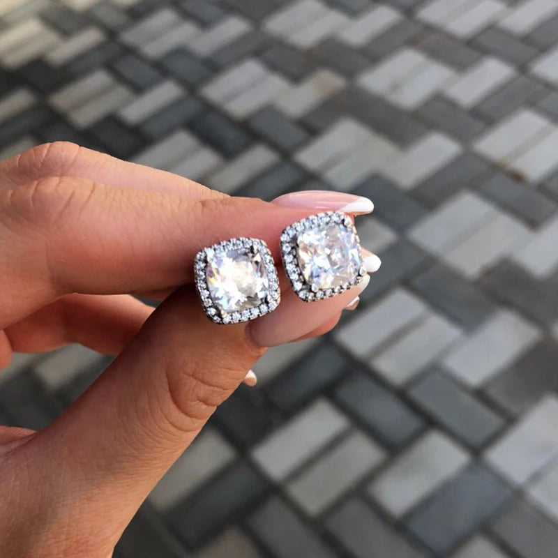Square CZ Ring