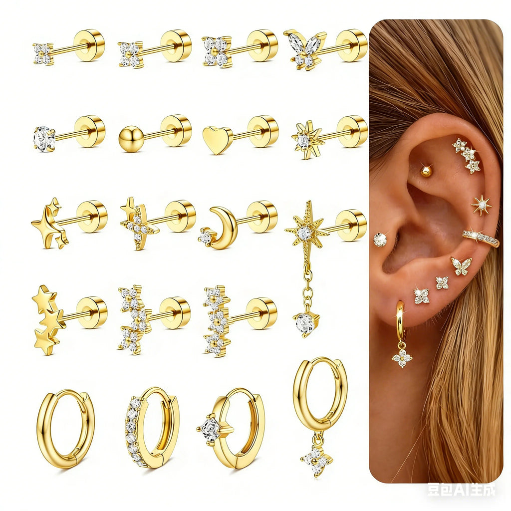 Golden Charm Set