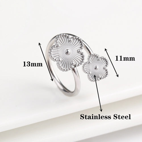 Golden Clover Ring