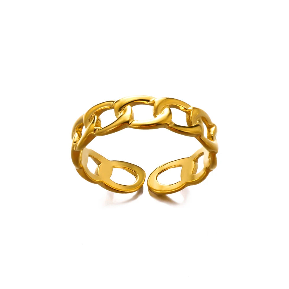 Gold Bloom Ring