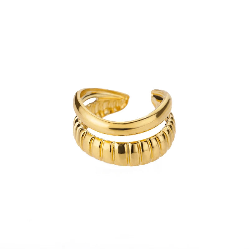Gold Bloom Ring