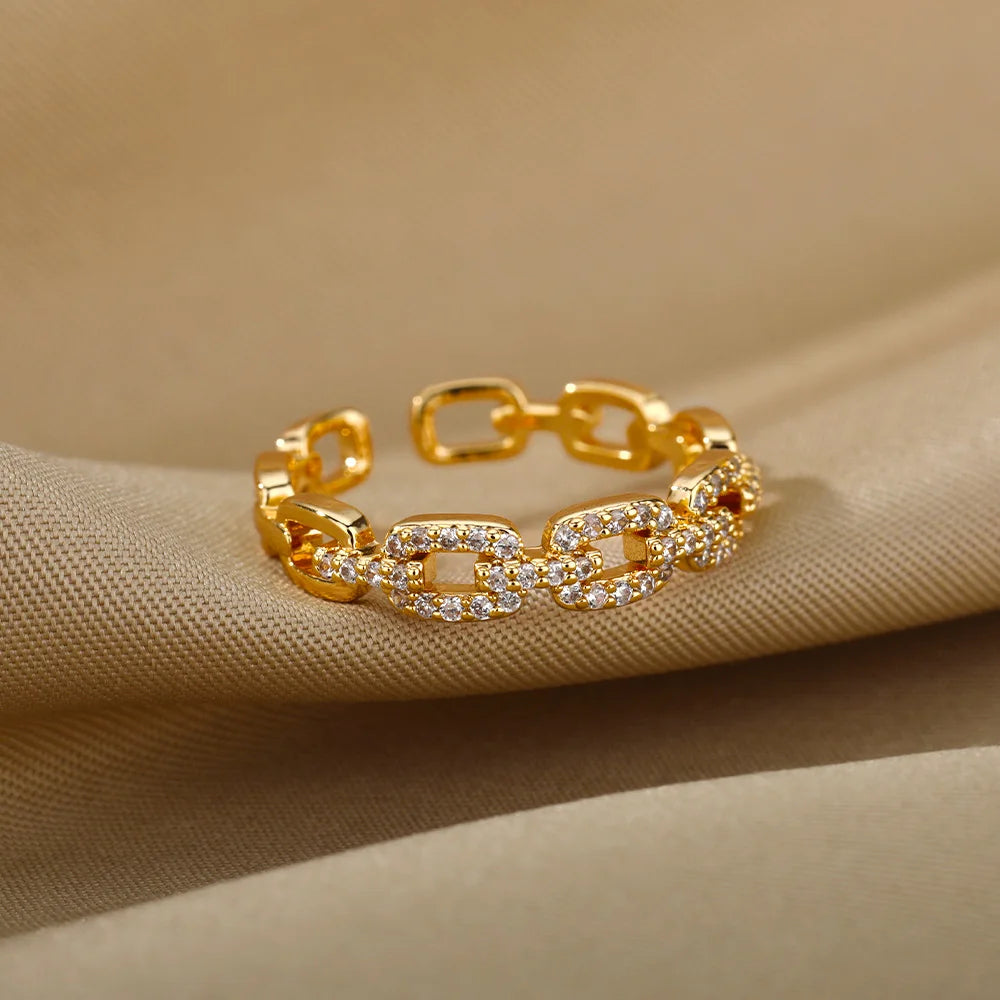 Gold Bloom Ring