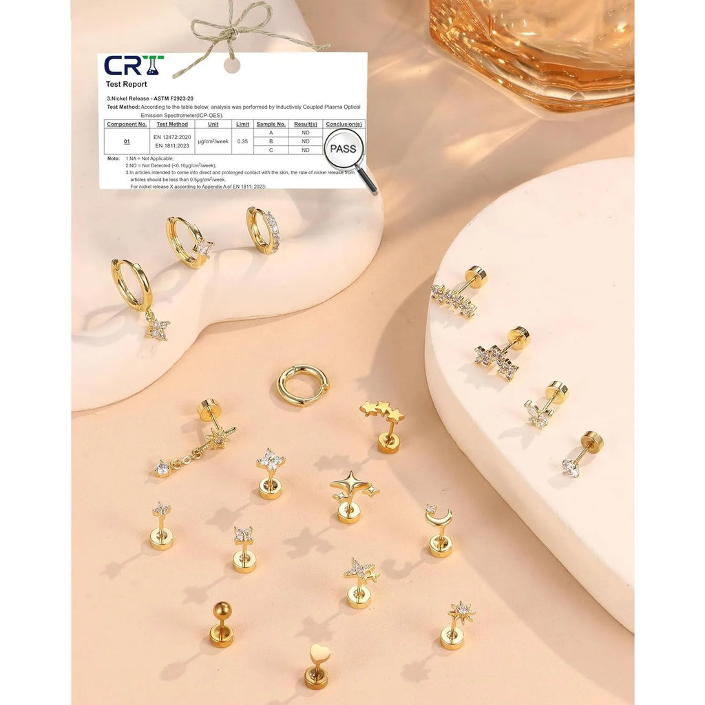 Golden Charm Set