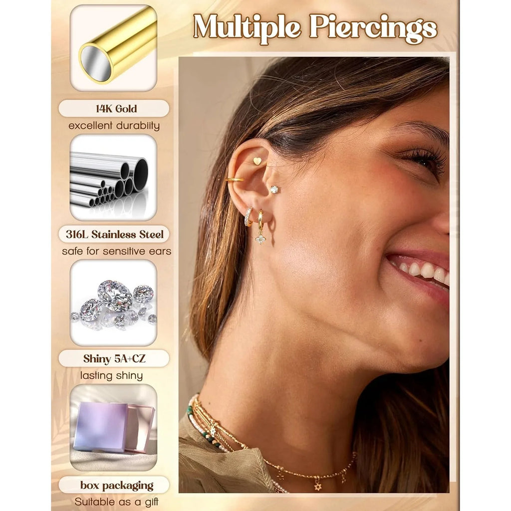 Golden Charm Set