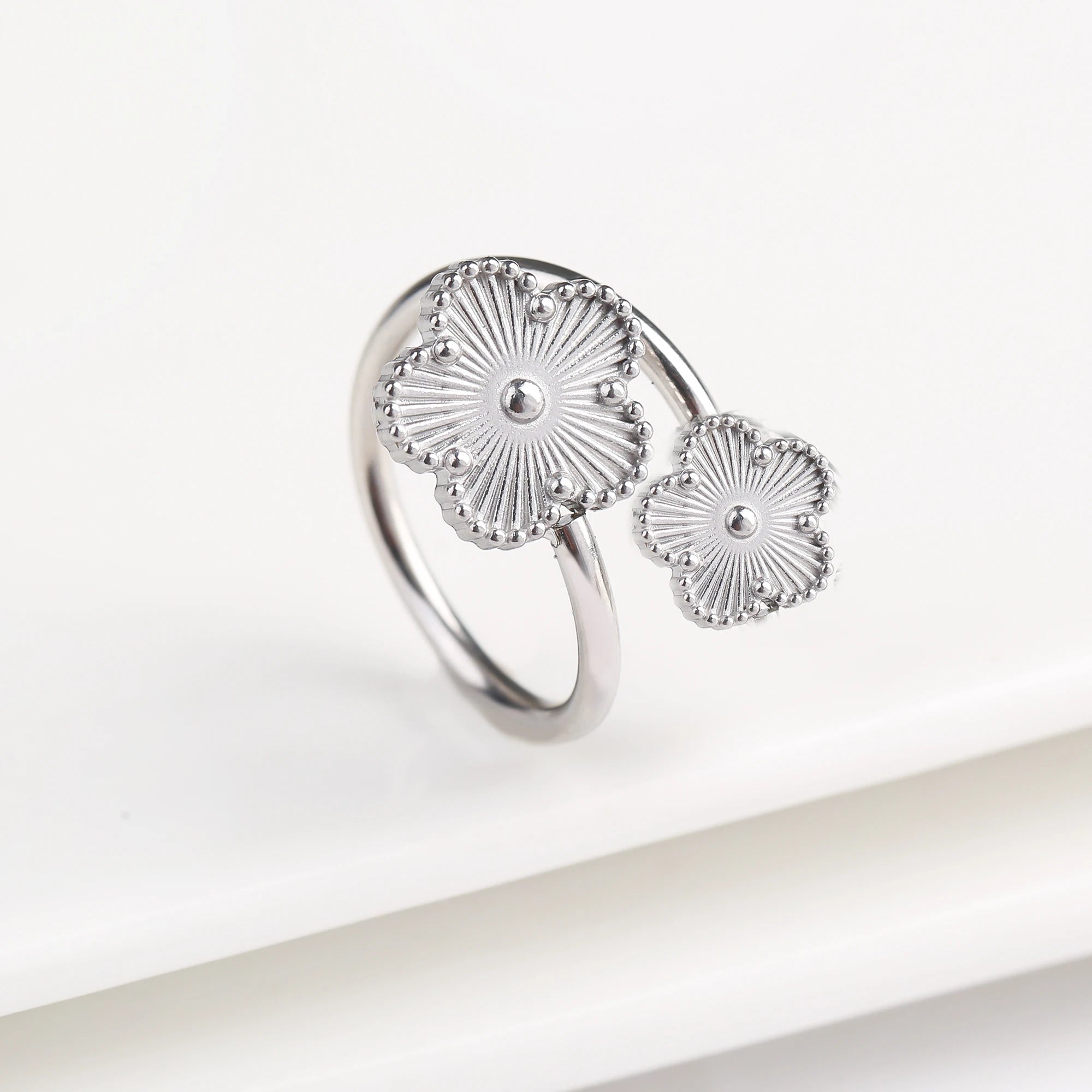 Golden Clover Ring