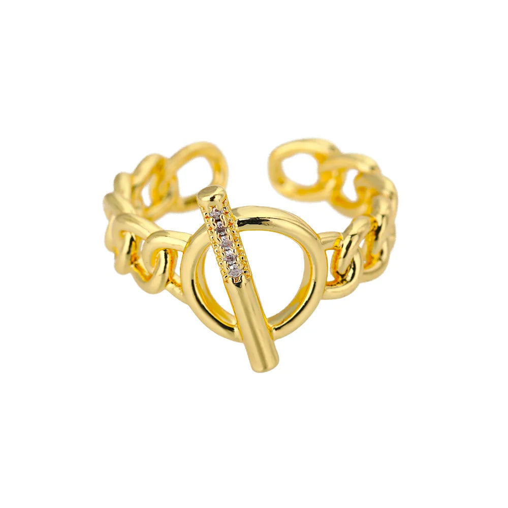 Gold Bloom Ring